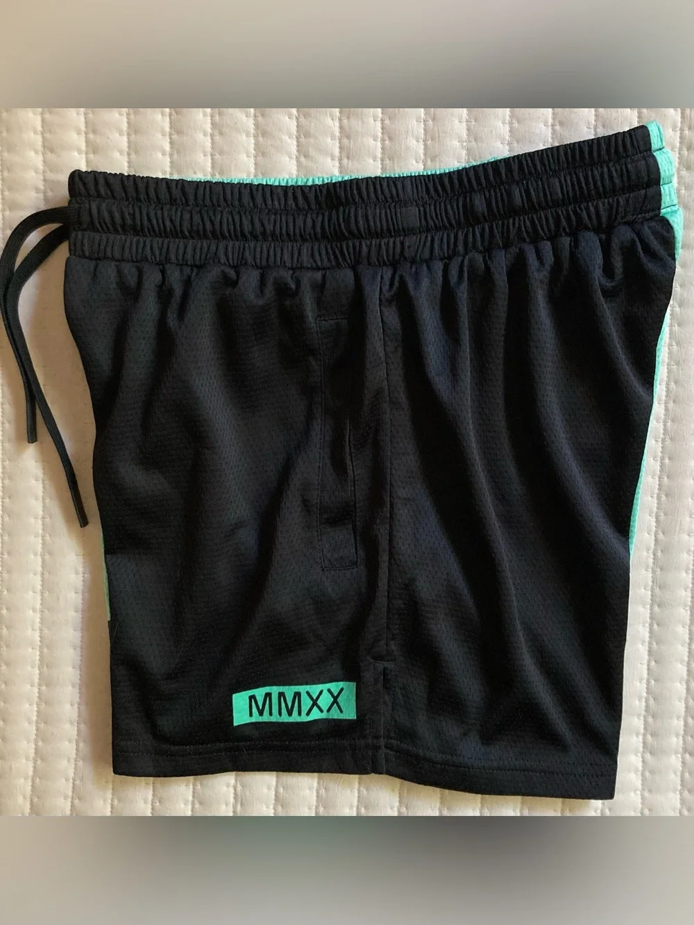 Kill Crew Athletic Shorts Men’s Medium Black Mint Green 4” Gym Training MMA
